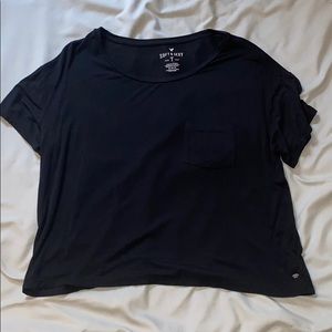 Black Pocket Tee